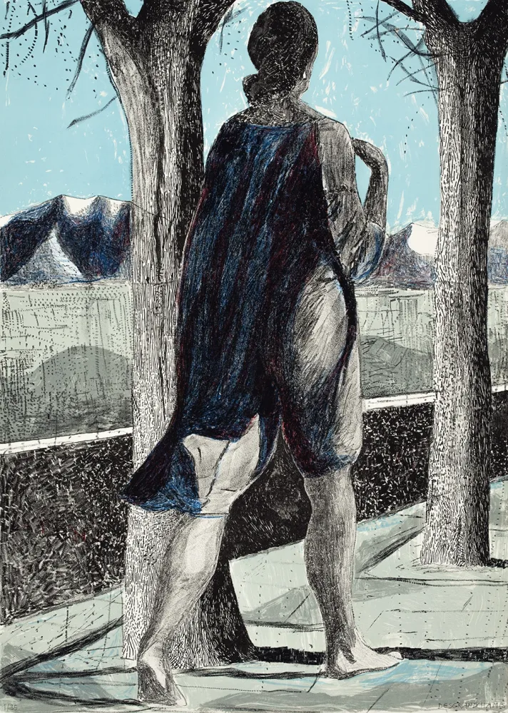 リトグラフ Desgrandchamps - Latona 1