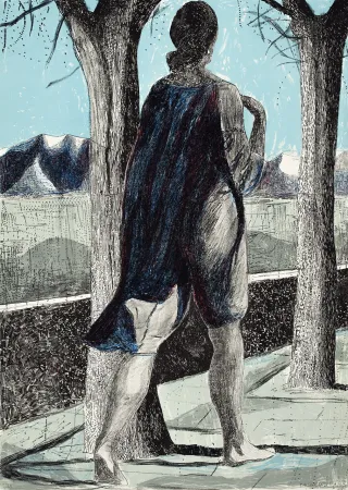 リトグラフ Desgrandchamps - Latona 1