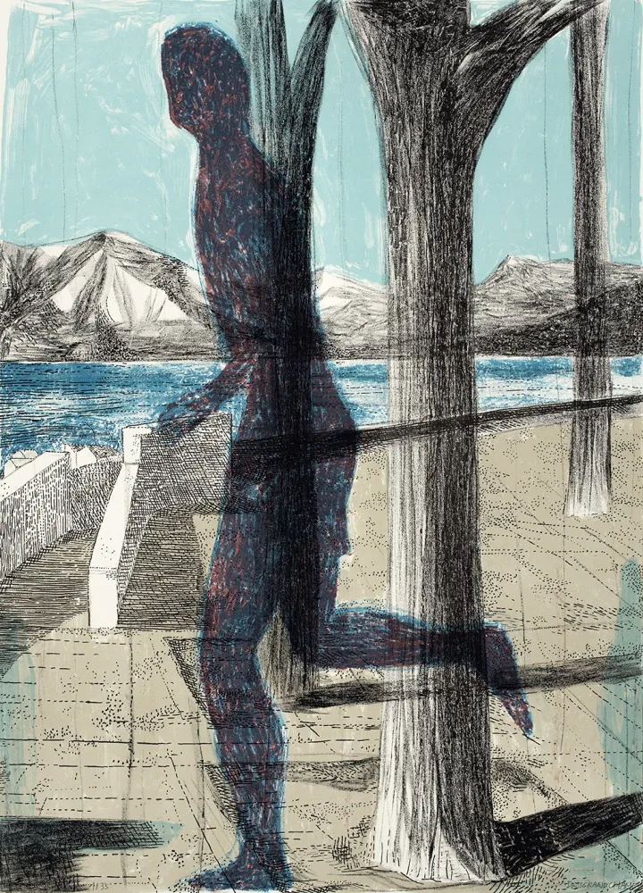 リトグラフ Desgrandchamps - Latona 3