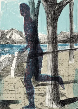 リトグラフ Desgrandchamps - Latona 3