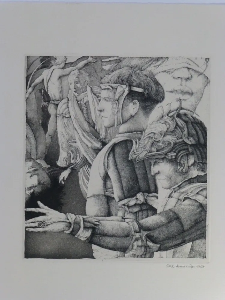 アクチアント Desmazières - Le songe de Malatesta