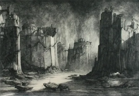 彫版 Desmazières - Terres Inconnus