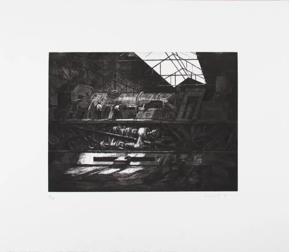 エッチング Deyrail - Locomotive