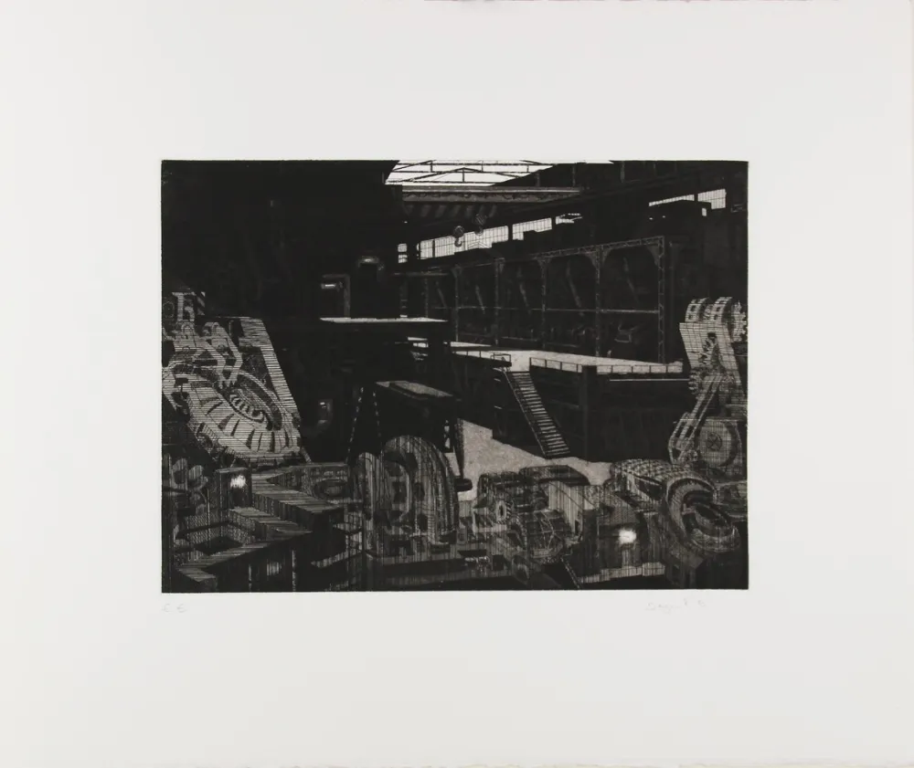 エッチング Deyrail - Usine