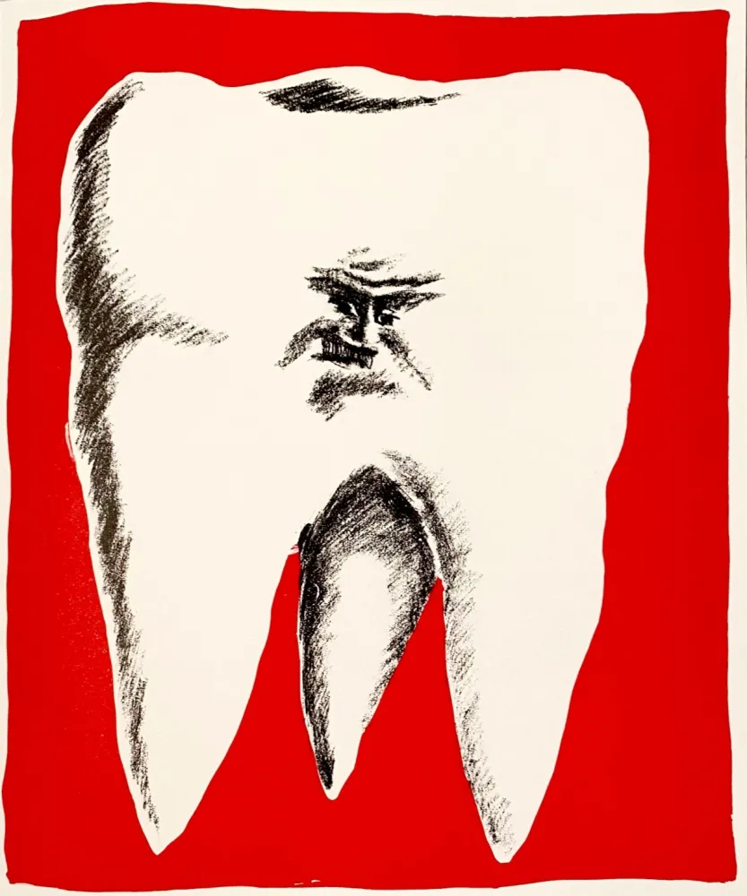 リトグラフ Di Rosa - Corps amoureux