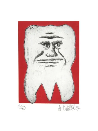 エッチング Di Rosa - Dent N°20