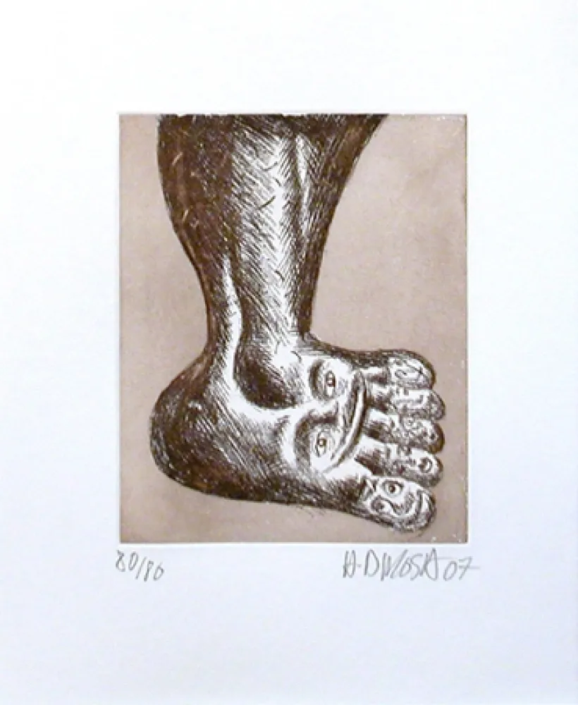 エッチング Di Rosa - 