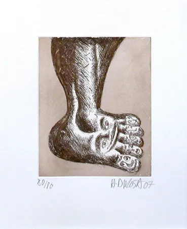 エッチング Di Rosa - 