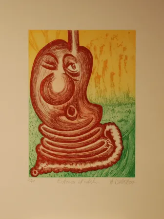 彫版 Di Rosa - Estomac et Intestin