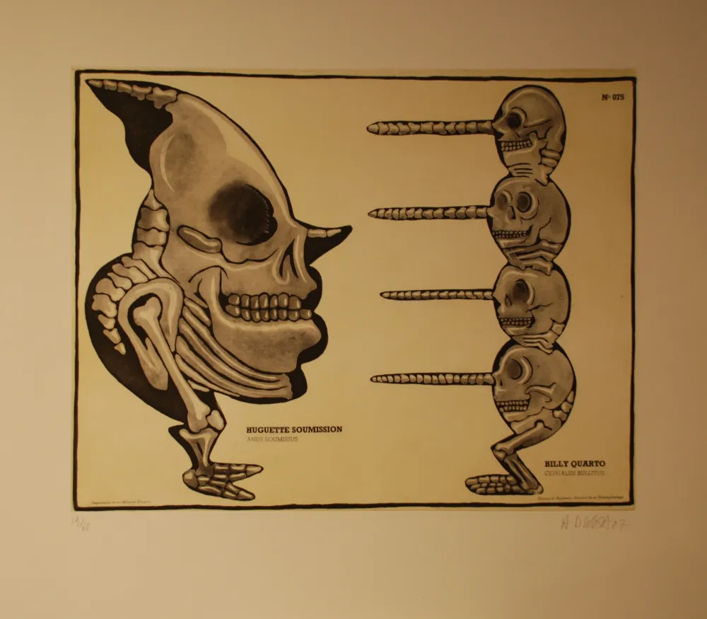 彫版 Di Rosa - Huguette Soumission