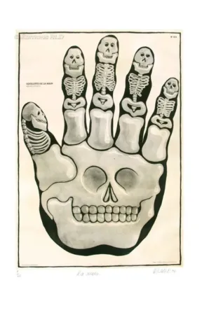 彫版 Di Rosa - La main