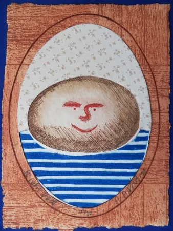 彫版 Di Rosa - Le petit frère