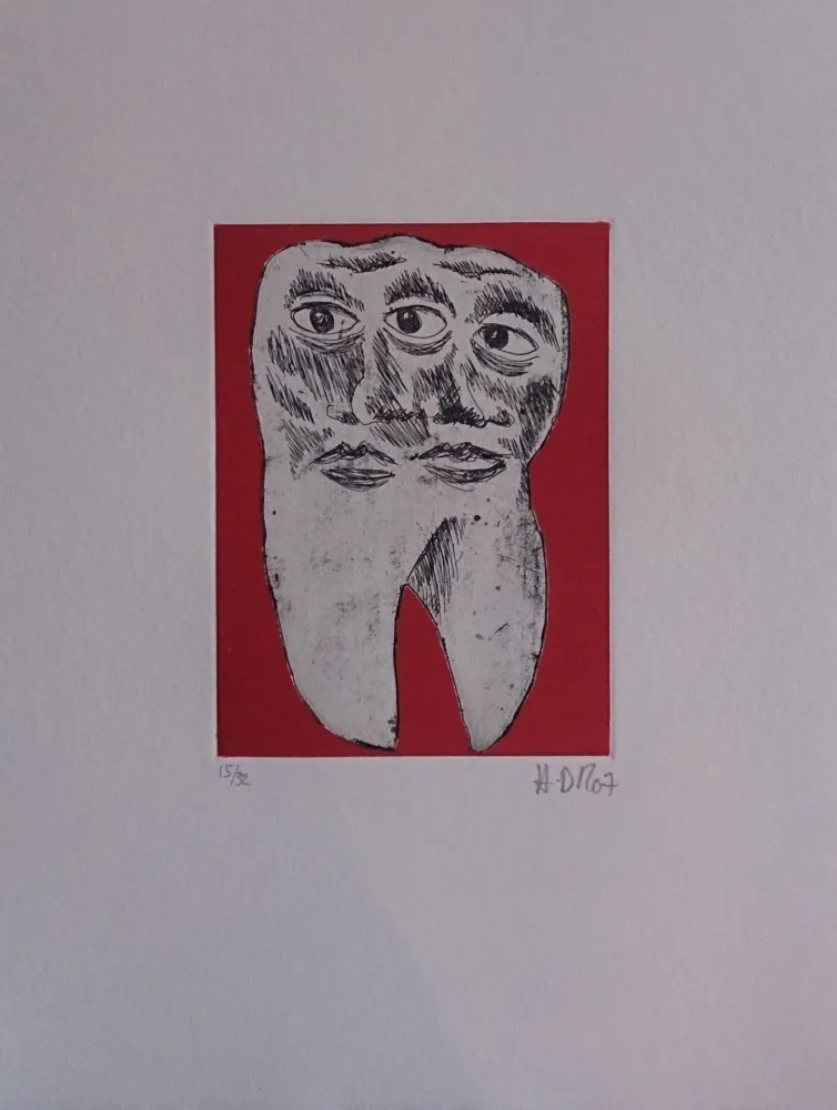 彫版 Di Rosa - Les 32 dents