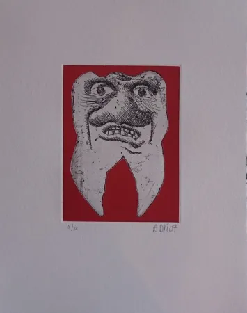 彫版 Di Rosa - Les 32 dents