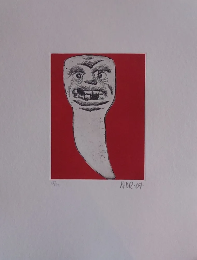 彫版 Di Rosa - Les 32 dents