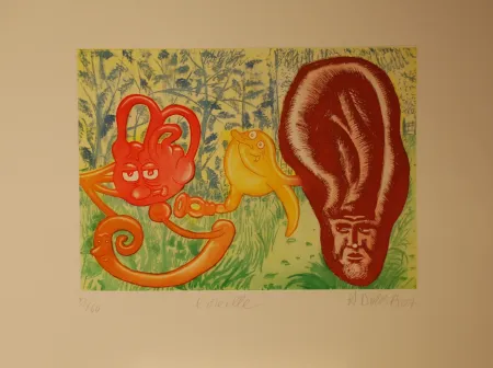 彫版 Di Rosa - L'oreille