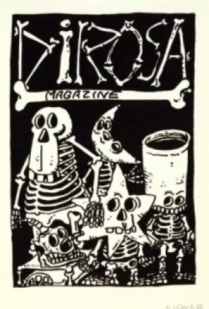 シルクスクリーン Di Rosa - Magazine 5