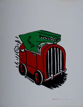 リトグラフ Di Rosa - Raphaël, 1985