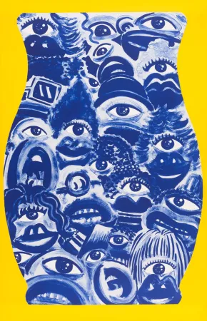 リトグラフ Di Rosa - René Azulejos