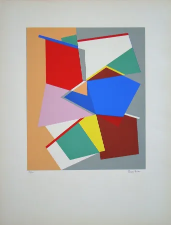 シルクスクリーン Dias - Sans titre