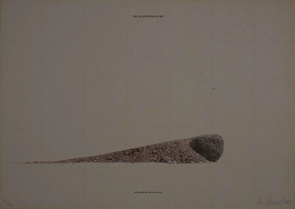 シルクスクリーン Dias - The archipelago and the islands