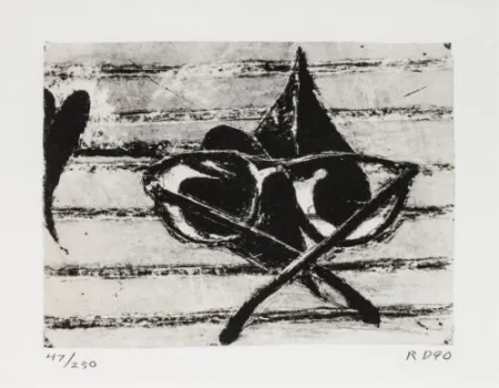 リトグラフ Diebenkorn - Untitled,