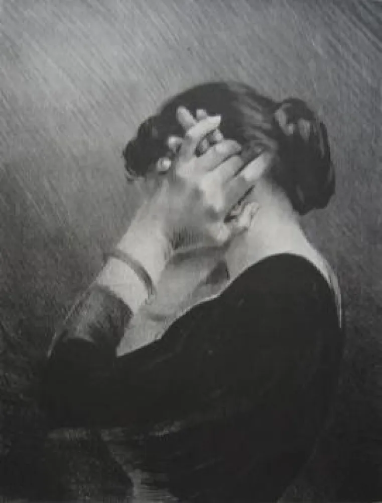 リトグラフ Dillon - Ventôse / Windy