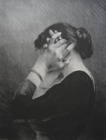 リトグラフ Dillon - Ventôse / Windy