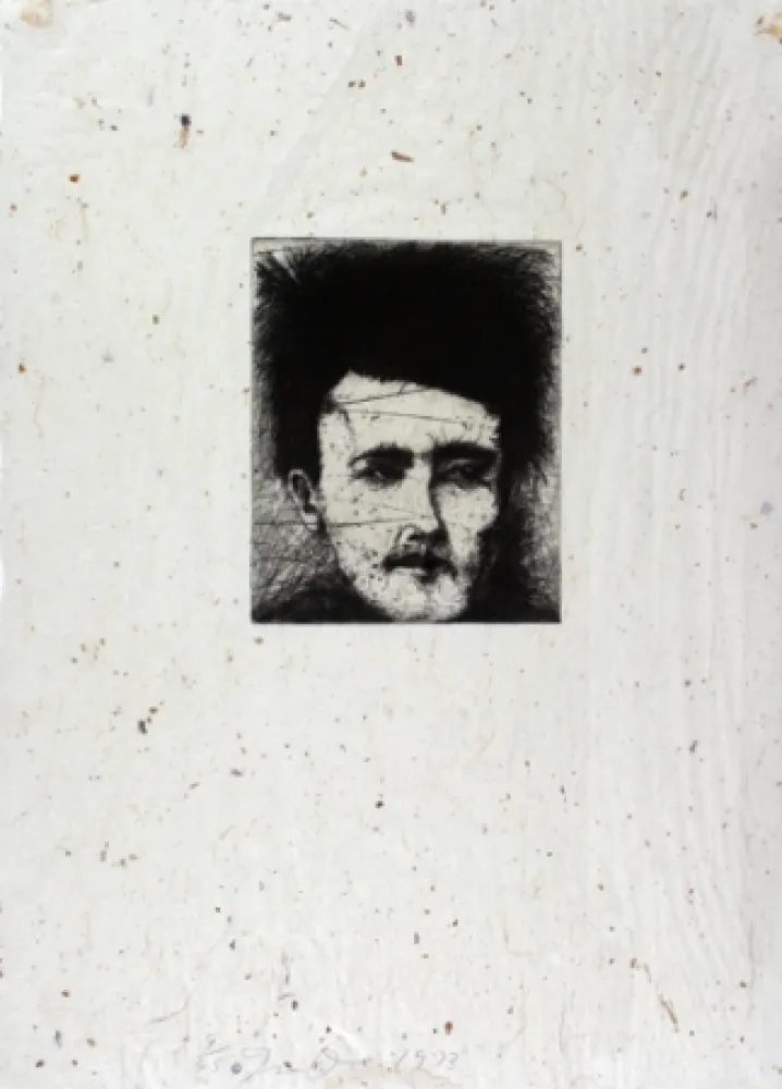 彫版 Dine - Rimbaud - Alchemy on Japanese Paper