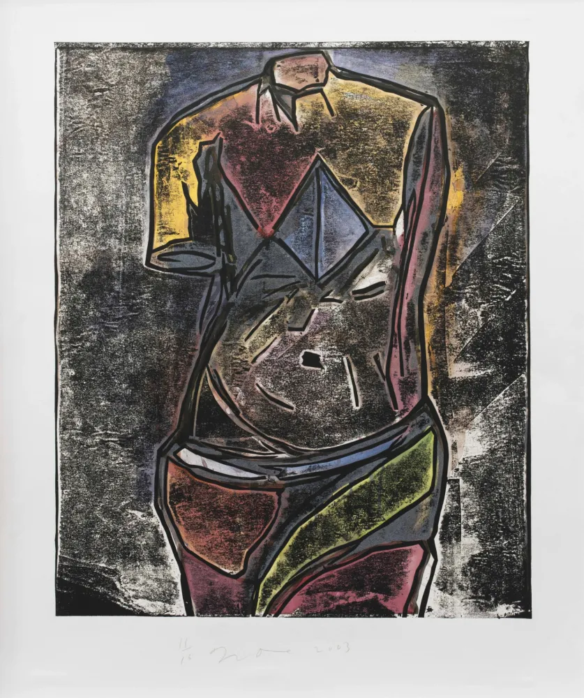 リトグラフ Dine - This Little One (first version)