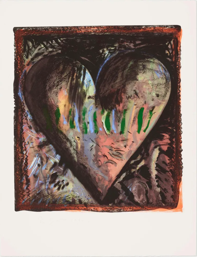 シルクスクリーン Dine - Viennese Heart II