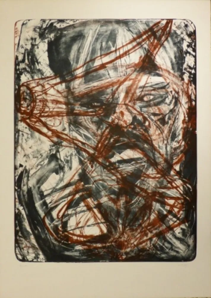 リトグラフ Disler - Visage