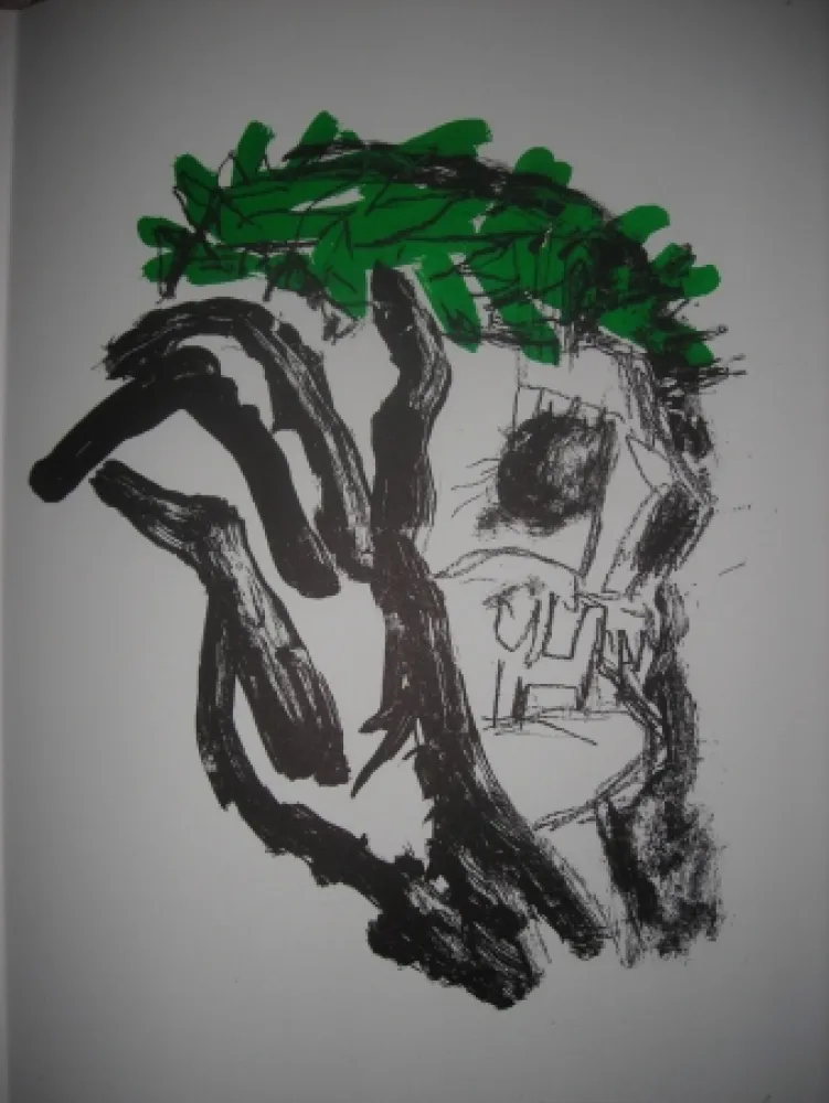 リトグラフ Dix - Jean Cassou: vingt-deux poèms