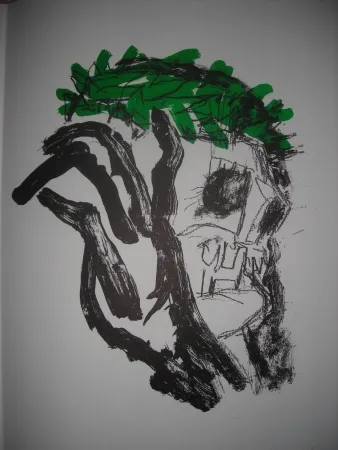 リトグラフ Dix - Jean Cassou: vingt-deux poèms