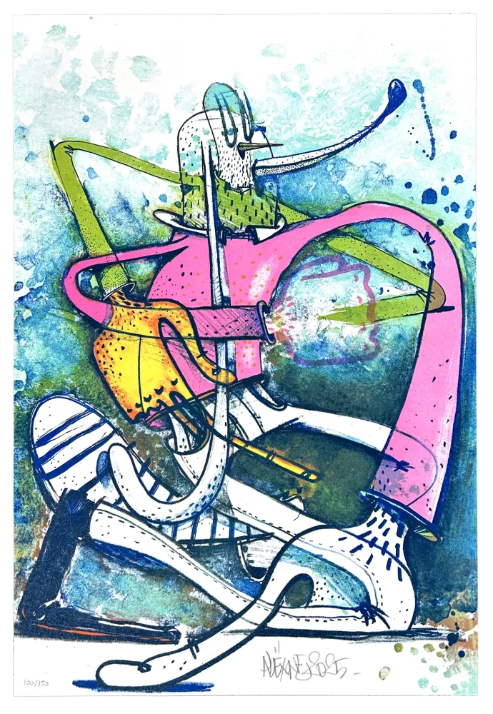 リトグラフ Dizac - Sans titre 4