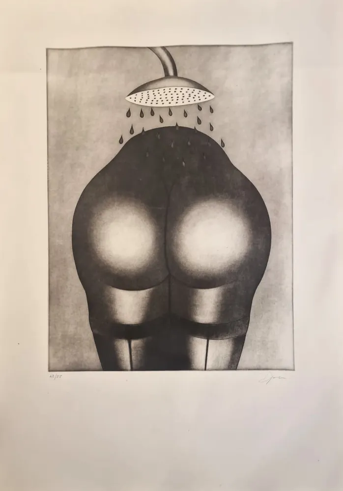 エッチング Djak - Senza titolo