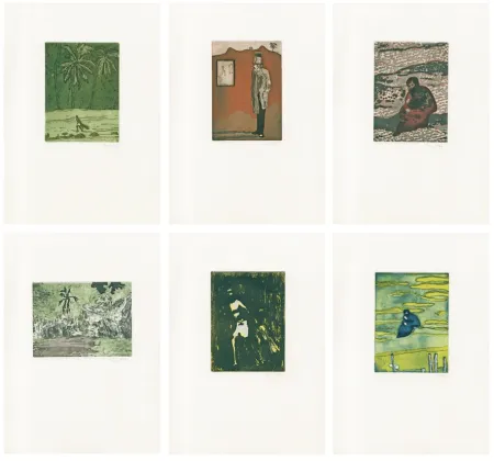 エッチング Doig - Black Palms