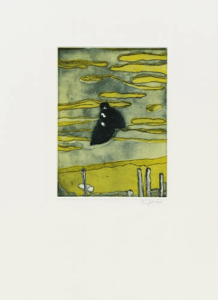 エッチングと　アクチアント Doig - Boathouse