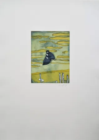 エッチングと　アクチアント Doig - Boathouse