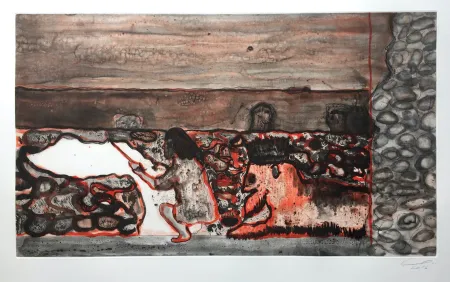 彫版 Doig - Painting a Cloud on a Wall