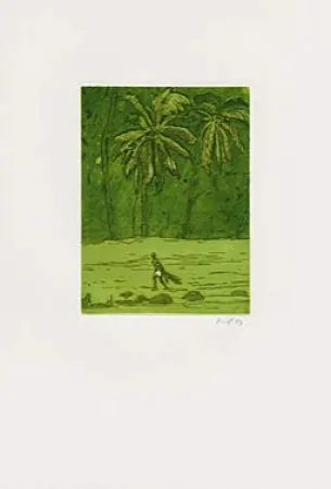 エッチングと　アクチアント Doig - Pelican