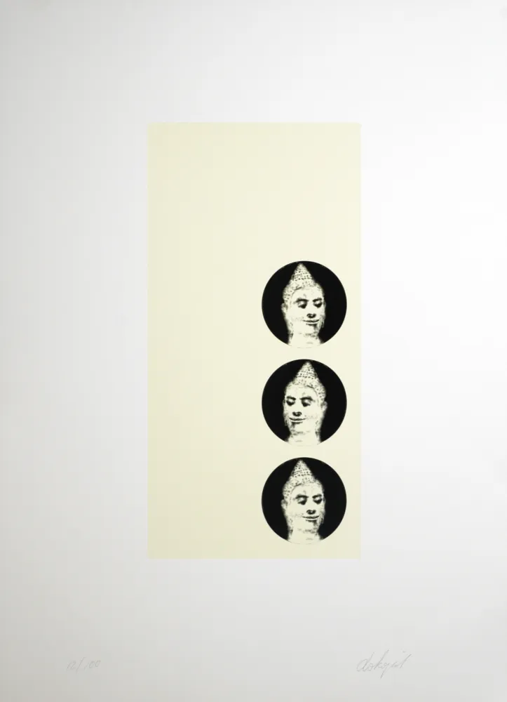 リトグラフ Dokoupil - Buddha, 1995