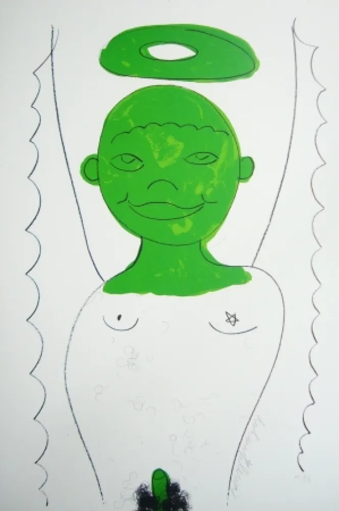 リトグラフ Dokoupil - Petit ange 4