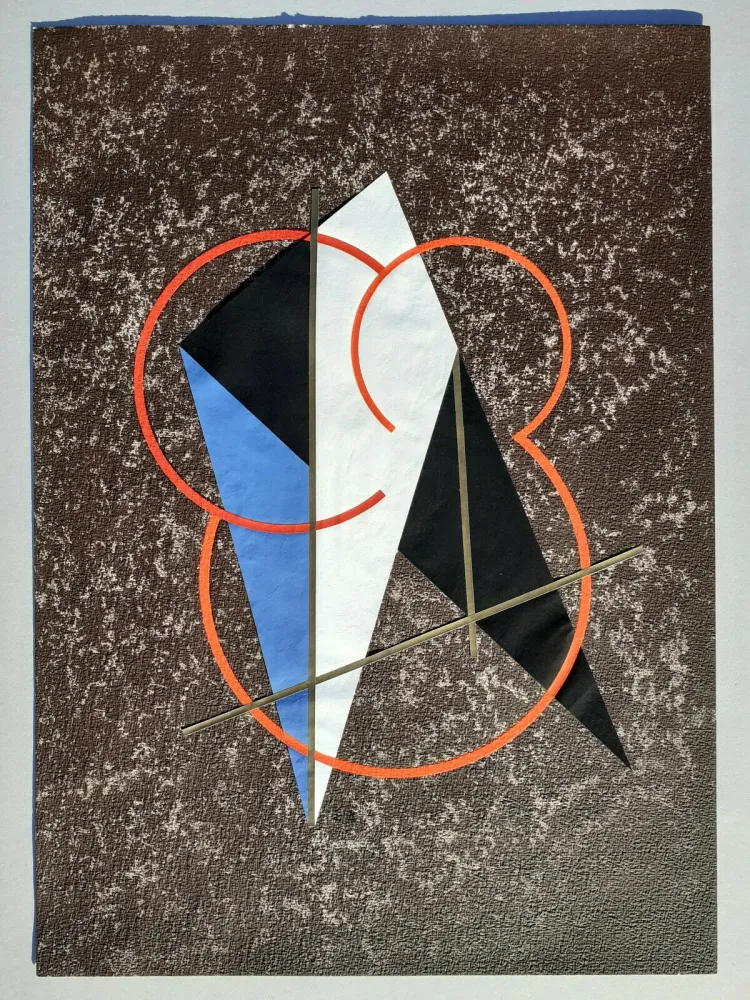 シルクスクリーン Domela - Composition