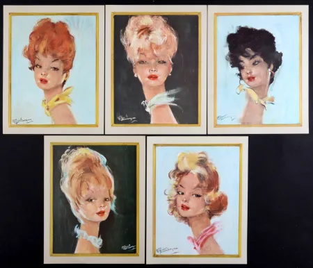 オフセット Domergue - Sirop d'Atarax & Vesperax, 1965