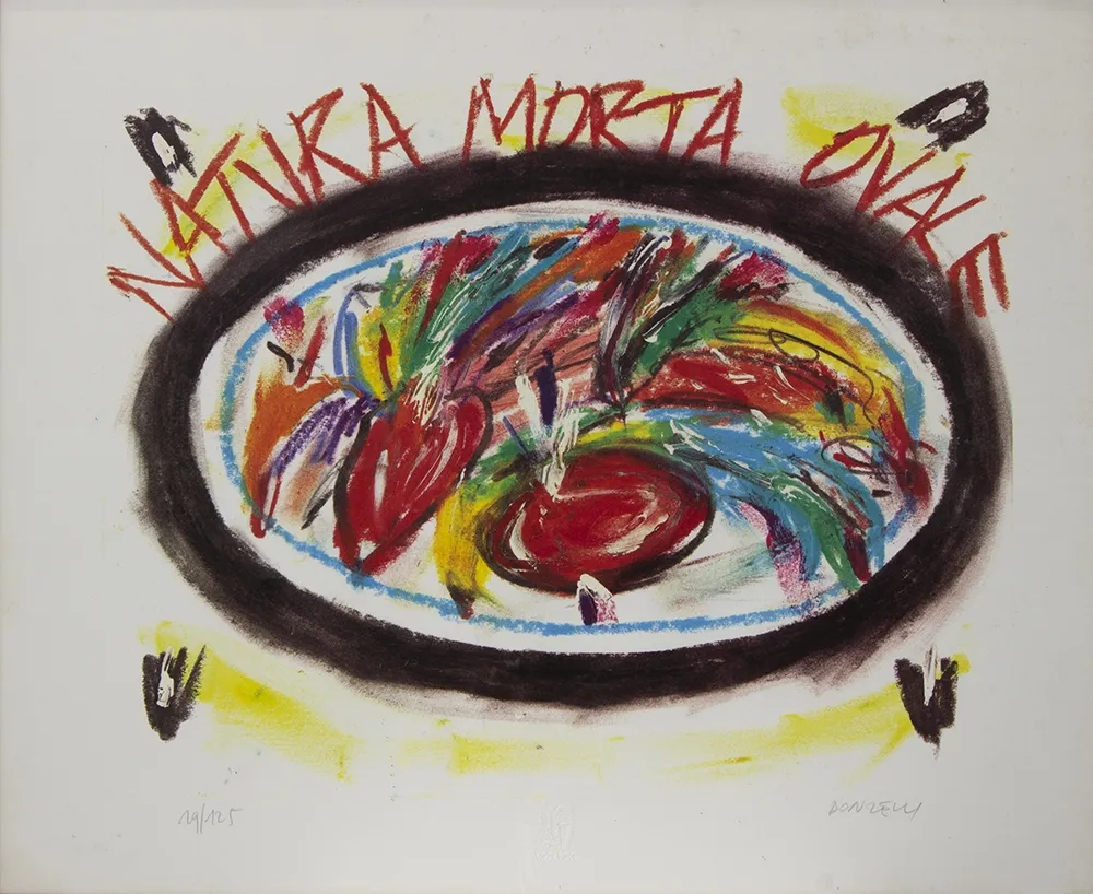 リトグラフ Donzelli - SENZA TITOLO