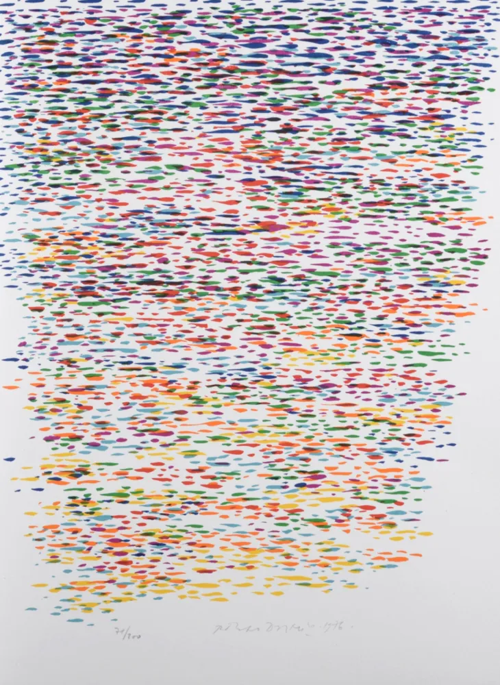 リトグラフ Dorazio - Abstract Composition, 1979 - Hand-signed