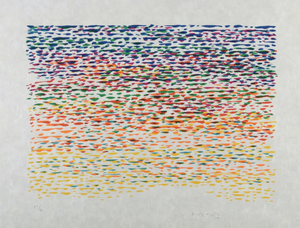 リトグラフ Dorazio - Composition (#B), 1976 - Hand-signed