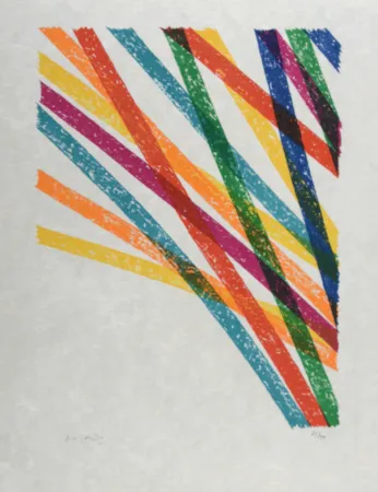 リトグラフ Dorazio - Composition (#D), 1976 - Hand-signed