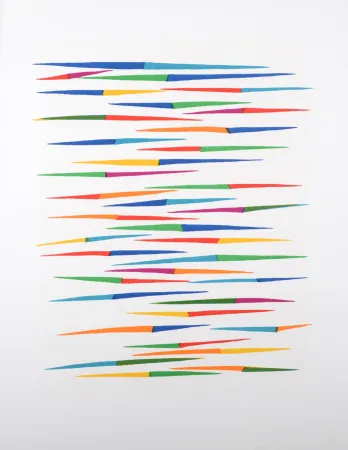 リトグラフ Dorazio - Composition (#G)